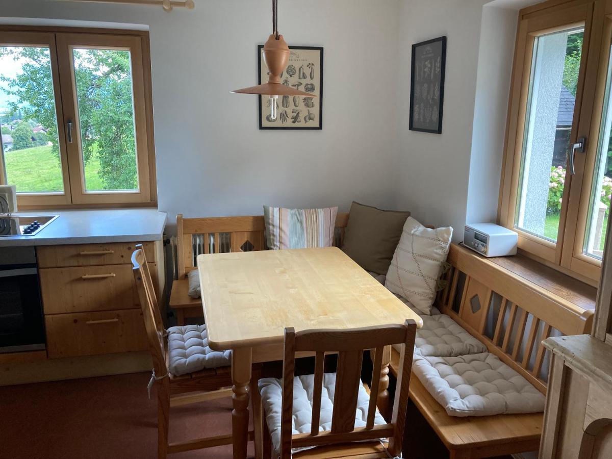 Ferienwohnung Schwarzindien Mondsee Eksteriør billede